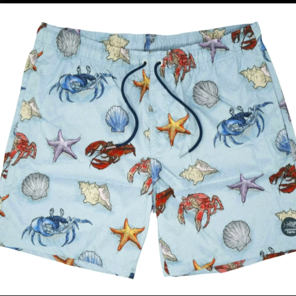 Mens M Swimsuit Psycho Tuna Board Shorts Medium Summer vacation swim tru… - Picture 2 of 10